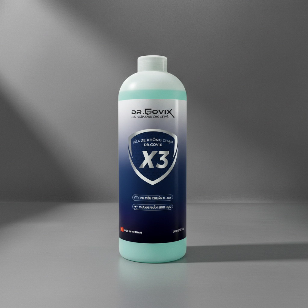 Dung dịch rửa xe không chạm X3